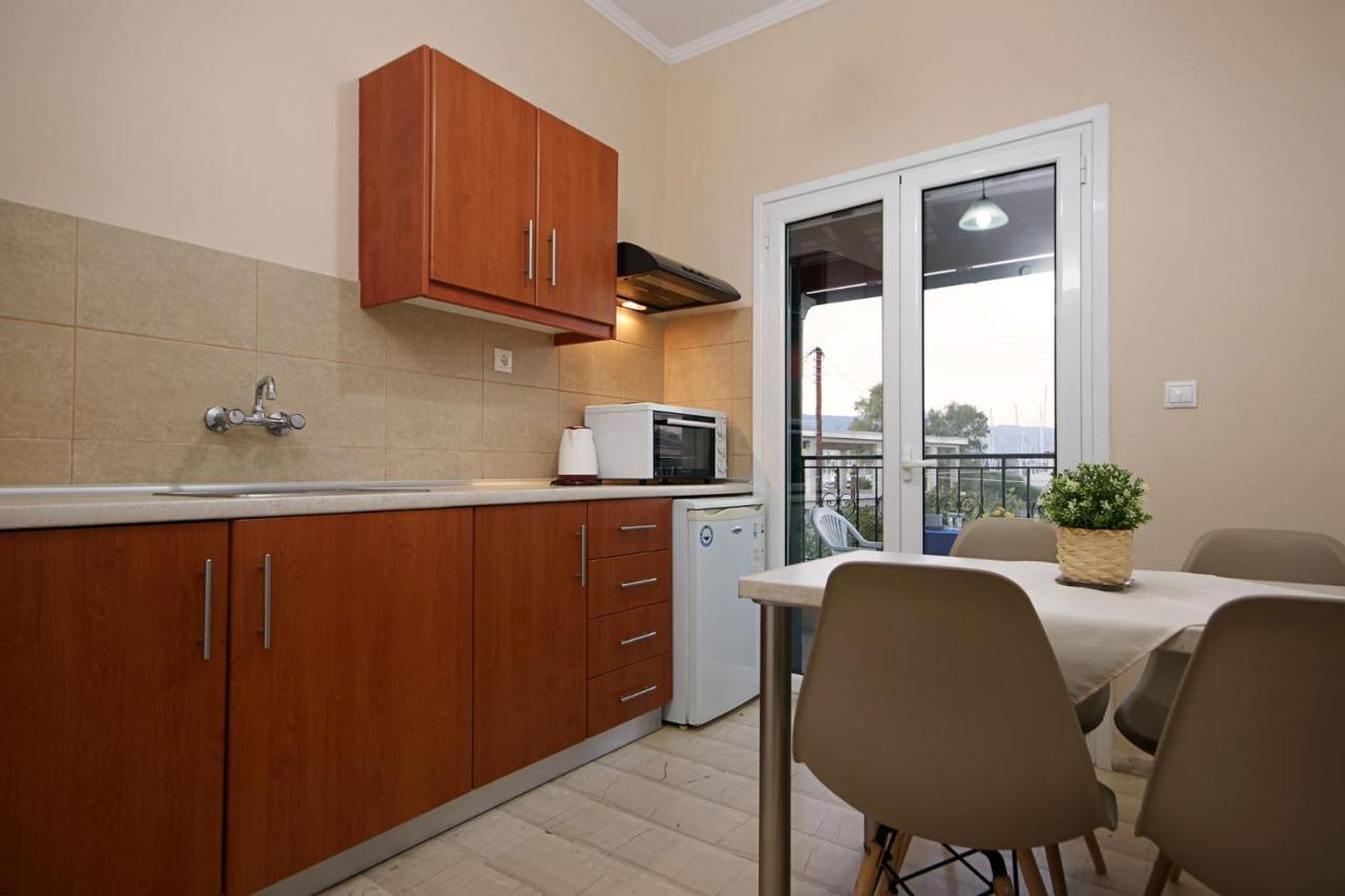 Stavros Apartments Kontokali Next To Gouvia Marina Экстерьер фото